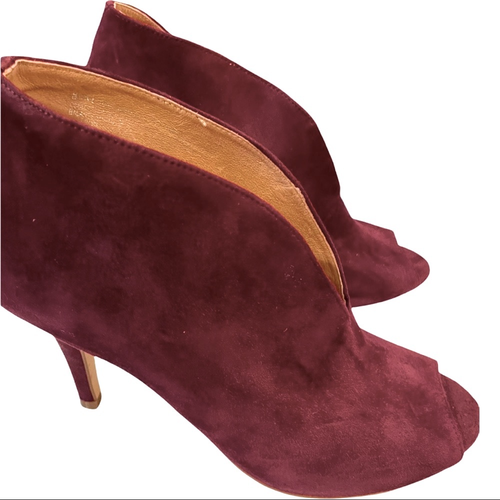 🆕Halogen Plum Suede Rowen Bootie with Box